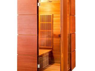 Sauna infrarossi 2 posti 120x120 in cedro rosso, Bagno Italia Bagno Italia Ванна кімната Дерево Дерев'яні