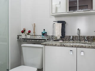 Studio Aclimação, Palladino Arquitetura Palladino Arquitetura Bagno moderno