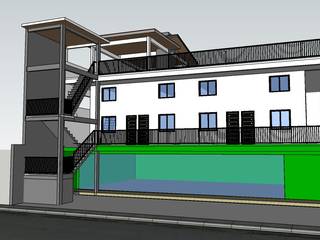 Proposed 3 storey Commercial and Residential with deck, j.g taño builders j.g taño builders