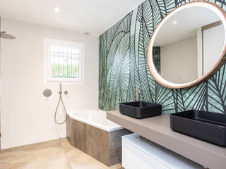 Salle de Bain Jungle, Maison Gomez Maison Gomez Kamar Mandi Modern