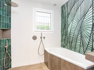 Salle de Bain Jungle, Maison Gomez Maison Gomez Kamar Mandi Modern