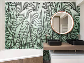 Salle de Bain Jungle, Maison Gomez Maison Gomez Baños modernos