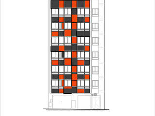 Vistal Corte - Rehabilitacion Integral de Edificio, Zona 4 Zona 4 Multi-Family house Glass