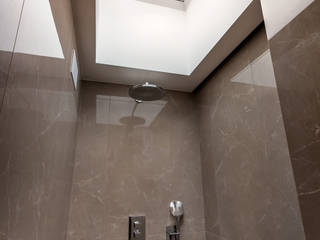 Badezimmer Asian Style, CONSCIOUS DESIGN - INTERIORS CONSCIOUS DESIGN - INTERIORS Banheiros asiáticos Azulejo Bege