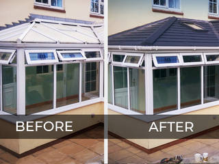 First Home Improvements | Before and After conservatory roof replacement, First Home Improvements First Home Improvements