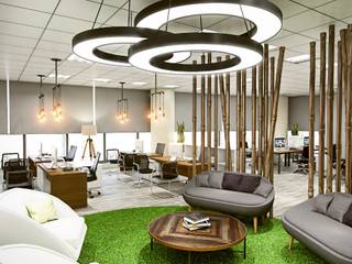 Carma Offices, Nahawi Design Studio Nahawi Design Studio Modern style study/office Wood Wood effect