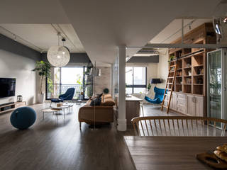 About joyful life, 苑茂室內設計工作室 苑茂室內設計工作室 Industrial style living room