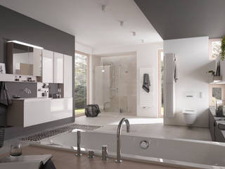 Serie Deep , herzbach GmbH herzbach GmbH Bagno moderno