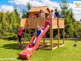 Parco Giochi da esterno in legno per Bambini FUNGOO, ONLYWOOD ONLYWOOD Klassischer Garten Holz
