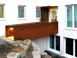 Sanierung Firmenzentrale, Elke Schmidt Fotografie Elke Schmidt Fotografie Industrial style houses Iron/Steel