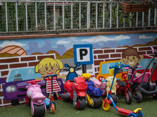 Exterior de escuela infantil Zurich , Arte Extra Arte Extra Espacios comerciales