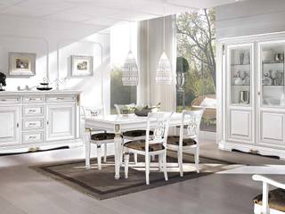 SALA DA PRANZO IN LEGNO, Morello Mobili sas Morello Mobili sas Classic style dining room Wood Wood effect