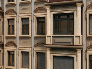 Fenster-Rollladen-Element (SMART FensterWunder), Blaurock GmbH Blaurock GmbH Portas e janelas modernas