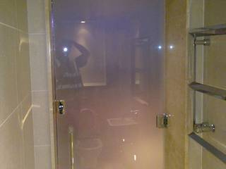 Glass in saunas , Ion Glass Ion Glass مساحات تجارية