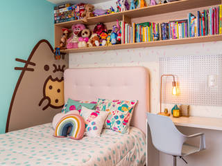 Recámara Kawaii, Soma & Croma Soma & Croma Dormitorios infantiles asiáticos Textil Ámbar/Dorado