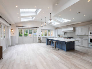 Kitchen extension in Hadley Wood, North London , Marriott Construction Marriott Construction Cocinas pequeñas