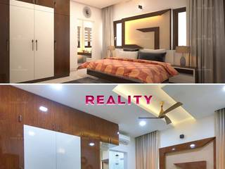 Best Interior designs in Kerala—Monnaie Architects & Interiors, Monnaie Interiors Pvt Ltd Monnaie Interiors Pvt Ltd غرف نوم صغيرة