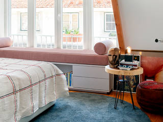 Projeto de decoração - Apartamento Bombarda _ Lisboa, OMNU_Creative Houses OMNU_Creative Houses Dormitorios de estilo ecléctico