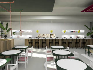 Projeto para restaurante _ Lisboa , OMNU_Creative Houses OMNU_Creative Houses