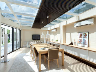 Hong Kong TP Residence, Office for Fine Architecture Office for Fine Architecture モダンデザインの リビング
