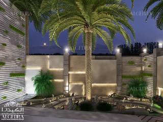 Landscape and outdoor area design of a luxury villa, Algedra Interior Design Algedra Interior Design Parcelas de agrado