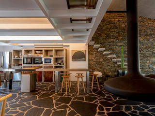 Vivienda unifamiliar en Cadaqués, David Rius Serra David Rius Serra Mediterranean style kitchen