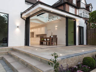 Detached House London N20, RS Architects RS Architects Sala da pranzo moderna