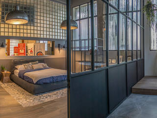 Badalona Home Design, David Rius Serra David Rius Serra Industrial style bedroom