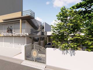 Sharma Complex + Residence, designasm STUDIO designasm STUDIO منازل