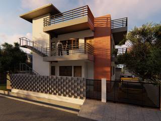 Kumar Residence, designasm STUDIO designasm STUDIO Modern houses