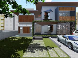 Chettri Residence, designasm STUDIO designasm STUDIO Modern houses