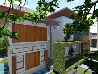 Chettri Residence, designasm STUDIO designasm STUDIO Case moderne