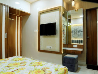 residential project, scale studio scale studio Small bedroom Wood Wood effect