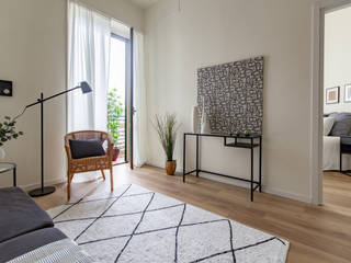 Urban Style Apartment, Laura Proto HomeStaging & Interior Design Laura Proto HomeStaging & Interior Design Salas de estar modernas