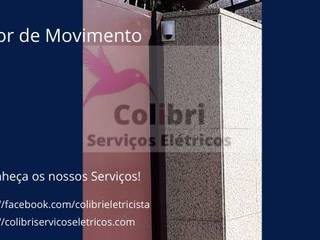 Eletricista Porto – Sensores, Colibri Serviços Elétricos Colibri Serviços Elétricos Commercial spaces Plastic Transparent