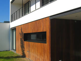 Casa en Sant Antoni de Vilamajor, Espai Qbic Arquitectura Espai Qbic Arquitectura Rumah tinggal Parket Multicolored