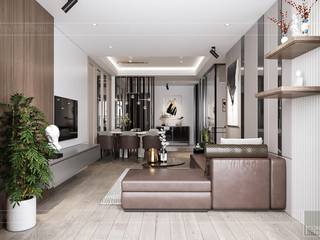 HADO CENTROSA- Phong cách Hiện Đại, Thiết kế nội thất ICONINTERIOR Thiết kế nội thất ICONINTERIOR Modern living room