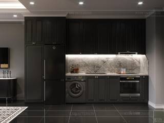 STUDIO MASTERI MILLENIUM-Phong cách Đông Dương, Thiết kế nội thất ICONINTERIOR Thiết kế nội thất ICONINTERIOR Cocinas equipadas