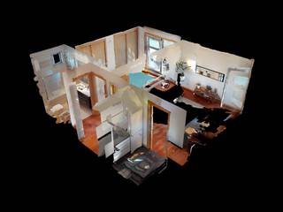 Visita virtual 3D Apartamento - Porto, 3D360 3D360 Casas de estilo moderno