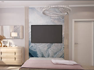 Спальня - коллекция Elegant, Студия Wall Street Студия Wall Street 클래식스타일 벽지 & 바닥