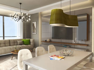 • Ümraniye Ardeşen Evleri Projesi, Kuca İnterior Design & Art Kuca İnterior Design & Art Salas de estar modernas
