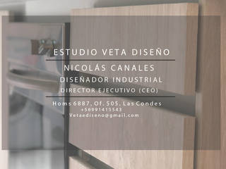 Tarjeta de Presentación Web, Estudio veta diseño Estudio veta diseño Kitchen units MDF