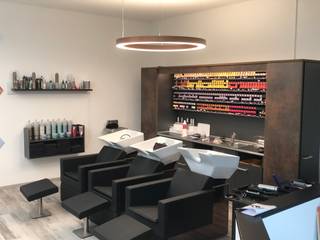 Friseur Salons, Hell+Dunkel Leuchtenhandelsvertretung Hell+Dunkel Leuchtenhandelsvertretung Ruang Komersial