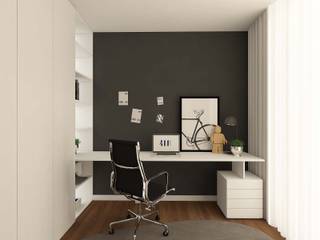 Home Office , 411 - Design e Arquitectura de Interiores 411 - Design e Arquitectura de Interiores Studio moderno