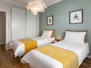 Travessa do Olival - Lisboa, Hoost - Home Staging Hoost - Home Staging BedroomBeds & headboards
