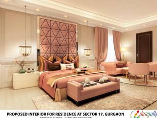 Sec 17 , Gurugram villa, Ideagully Products Innovations Private Limited Ideagully Products Innovations Private Limited Classic style bedroom