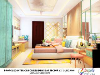 Sec 17 , Gurugram villa, Ideagully Products Innovations Private Limited Ideagully Products Innovations Private Limited Eclectic style bedroom