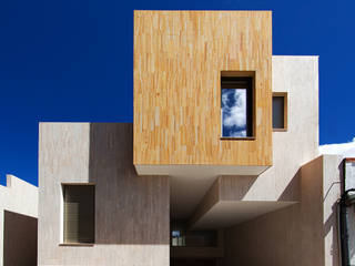 Espectacular vivienda unifamiliar moderna de diseño., OOIIO Arquitectura OOIIO Arquitectura Single family home Stone Beige