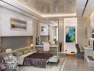 تصميم داخلي لغرفة نوم فاخرة في دبي , Algedra Interior Design Algedra Interior Design غرفة نوم