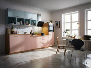Moderner Pastell-Traum von Contur Küchen, Spitzhüttl Home Company Spitzhüttl Home Company Moderne Küchen Mehrfarbig